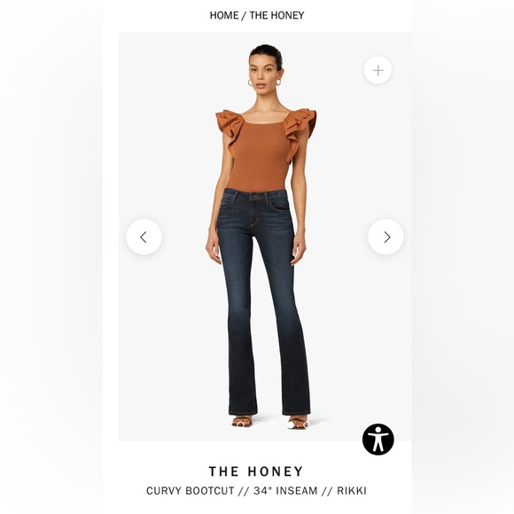 Joe's Curvy Honey Bootcut Rikki, size 31 - Picture 7 of 16